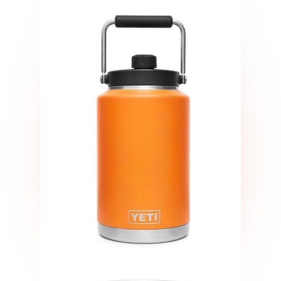 Yeti Dining New Yeti One Gallon Water Jug King Crab Orange Poshmark